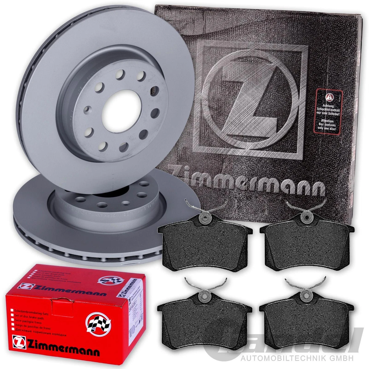 Найкращі гальмівні колодки та диски Zimmermann для FORD MONDEO V Найкращі гальмівні колодки та диски Zimmermann для FORD MONDEO V