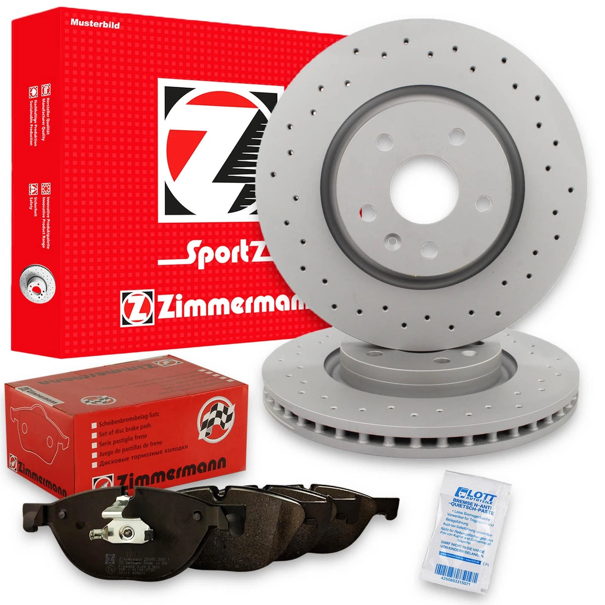 Гальмівні колодки та диски Zimmermann для VOLVO 960 Kombi (965) 2.0 Гальмівні колодки та диски Zimmermann для VOLVO 960 Kombi (965) 2.0