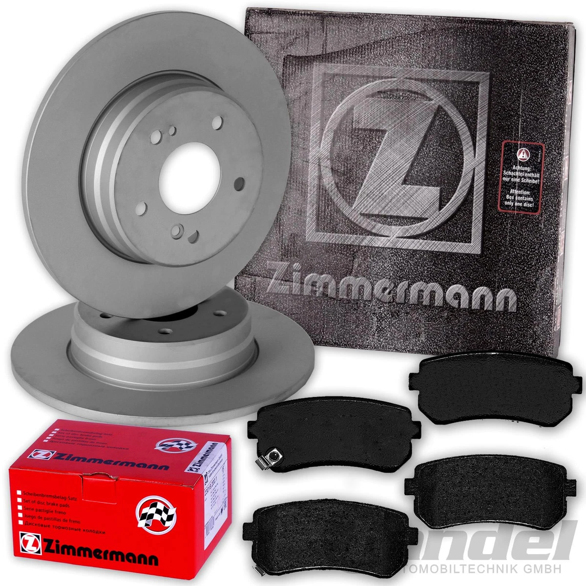 Найкращі гальмівні колодки та диски Zimmermann для FORD MONDEO V Найкращі гальмівні колодки та диски Zimmermann для FORD MONDEO V