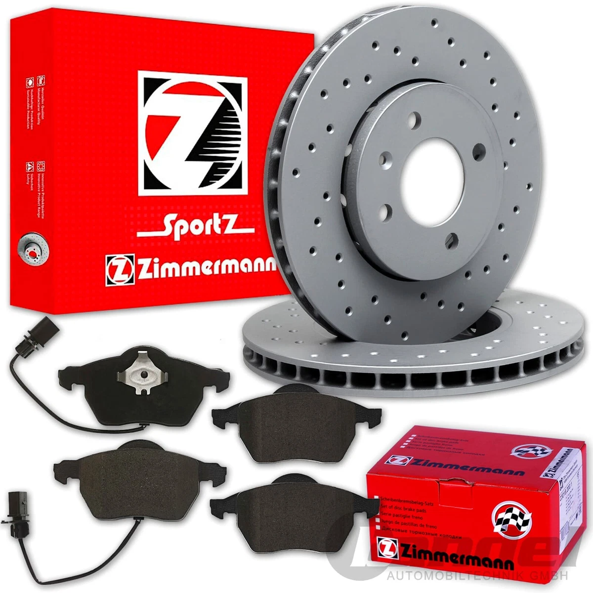 Якісні гальмівні диски та колодки Zimmermann для NISSAN ALMERA II (N16) Якісні гальмівні диски та колодки Zimmermann для NISSAN ALMERA II (N16)