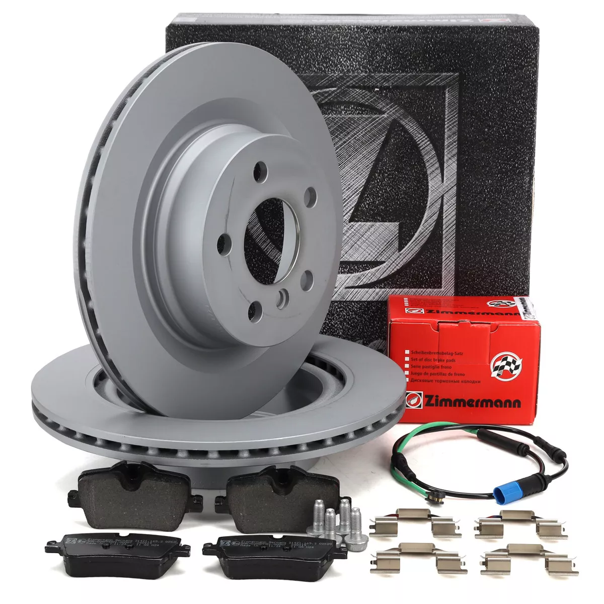 Гальмівні колодки та диски Zimmermann для MERCEDES-BENZ C-CLASS кабріолет Гальмівні колодки та диски Zimmermann для MERCEDES-BENZ C-CLASS кабріолет